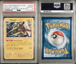 2017 Pokemon SM Black Star Vikavolt-Holo Promo PSA 10 Gem Mint Pop 1 - Image 3