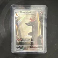 Pokemon Charmeleon Art Rare Holo 169/165 Sv2a Card 151 100 HP Japanese - Image 1