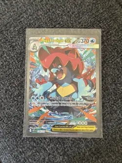 Pokemon TCG Mega Feraligatr EX 274/217 Full Art SIR English Ascended Hero’s - Image 1