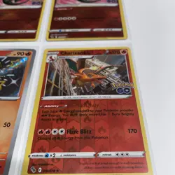 RADIANT CHARIZARD POKEMON GO HOLO LOT X4 REVERSE HOLO AND MORE - Image 4