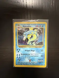 Pokemon Gyarados 6/102 Holo Rare Unlimited Base Set WOTC, 2021 Dark Gyardos #8 - Image 3
