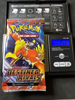 22.58g Pokemon TCG Destined Rivals Booster Pack (SEALED)✅ - Image 1