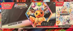 Pokemon Prismatic Evolutions Surprise Box And Booster Bundle- Sam's Club SEALED! - Image 1