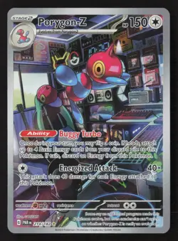 Porygon-Z Illustration Rare Holofoil PAR 214/182 NM Pokemon TCG - Image 1