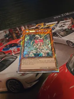 Yu-Gi-Oh! High Priestess of Prophecy (PlatSecRar) RA04-EN184 Quarter Century... - Image 1