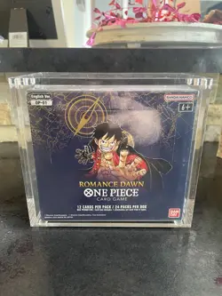 One Piece OP-01 Romance Dawn Booster Box BLUE BOTTOM English Wave One NEW SEALED - Image 1