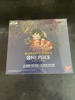 One Piece OP-01 Romance Dawn Booster Box BLUE BOTTOM English Wave One NEW SEALED - Image 2
