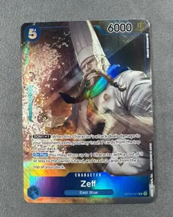 One Piece CCG Singles - Zeff - OP03-047 - Alternate Art Rare - LP - English - Image 1