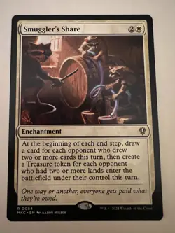 Smuggler's Share NM/M Murders at Karlov Manor Commader 0084 MTG Unlimited Card - Image 1