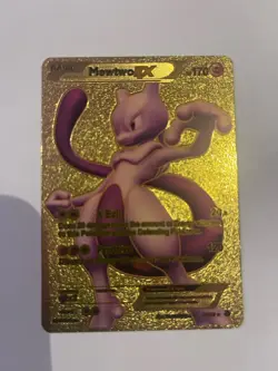 Pokemon Gold Card Mewtwo - Image 1