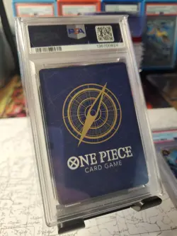 Bandai Monkey.D.Luffy OP10-111 Royal Blood Foil Rare One Piece CCG Card PSA 9 - Image 2