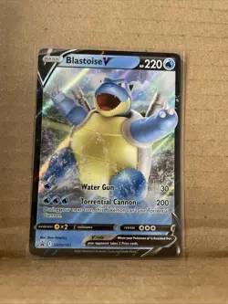 Blastoise V SWSH101 SWSH: Sword & Shield Promo Cards Holo - Image 1