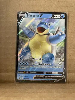 Blastoise V SWSH101 SWSH: Sword & Shield Promo Cards Holo - Image 3