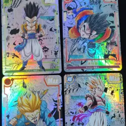 Dragon Ball Super Card Game Holo MAX Japanese Gotenks Lot (4 Cards) - Image 1
