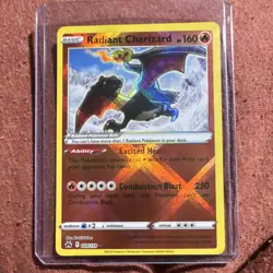 Pokemon TCG Mixed Lot 11 Cards Holo & Regular - Radiant Charizard, Eevee - Image 1