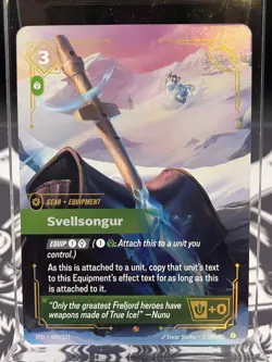 Svellsongur 059/221 Epic Spiritforged Riftbound League of Legends English NM - Image 1