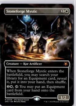 Stoneforge Mystic (Borderless) Special Guests Regular NM M 0029 - Image 1