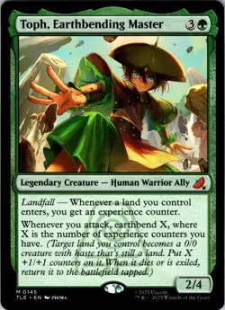 Toph, Earthbending Master M Avatar: The Last Airbender: Eternal-Legal 145 NM - Image 1