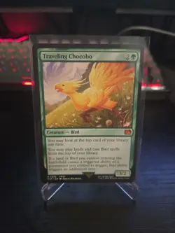Traveling Chocobo M0210 Magic The Gathering Final Fantasy NM - Image 1