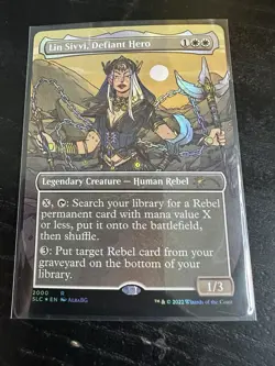 MTG Magic the Gathering Secret Lair 30th Countdown Foil Lin Sivvi Defiant Hero - Image 1