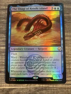 The Unagi of Kyoshi Island Avatar: The Last Airbender Foil - Image 1