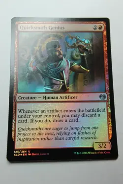 MTG Quicksmith Genius x1-Foil -Kaladesh-Lightly Played - Image 1