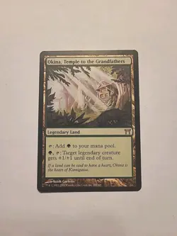 Okina, Temple to the Grandfathers [Champions of Kamigawa] Magic the Gathering LP - Image 1
