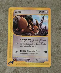 [ NM- ] Eevee 75/147 Aquapolis Pokemon Card 2002 - Image 1
