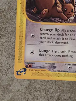 [ NM- ] Eevee 75/147 Aquapolis Pokemon Card 2002 - Image 4