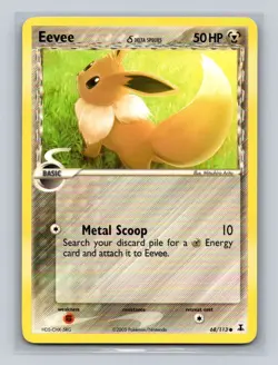 Eevee #68/113 - Pokemon TCG - EX Delta Species - Common - LP - Image 1