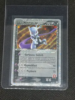 Rocket's Mewtwo ex 99/109 Pokemon Ex Team Rocket Returns Ultra Rare 2004 READ - Image 1