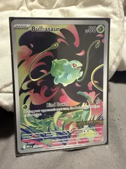 Bulbasaur 133/132 - Illustration Rare Holo Mega Evolution Promo - Pokemon TCG NM - Image 2
