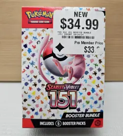 New Pokemon TCG Scarlet & Violet 151 Booster Bundle - Sealed Box Fast Shipping! - Image 1