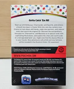 New Pokemon TCG Scarlet & Violet 151 Booster Bundle - Sealed Box Fast Shipping! - Image 2