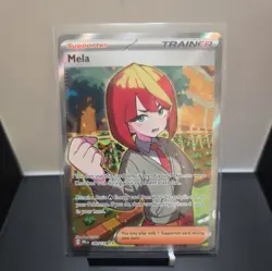 Mela 140/131 Ultra Rare Full Art Trainer - SV: Prismatic Evolutions Pokemon - Image 1