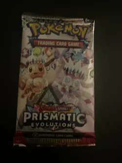 EXTREMELY HEAVY! 22.42G Prismatic Evolutions Pokemon Sealed Booster Pack New - Image 2