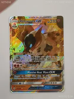 Pokemon TCG Volcarona GX Sun & Moon - Cosmic Eclipse 35/236 Holo Ultra Rare - Image 1