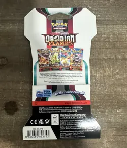 Pokemon TCG: Scarlet & Violet - Obsidian Flames Sleeved Booster Pack - Image 2
