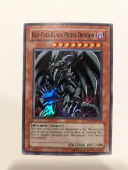 Red Eyes Black Metal Dragon Super Rare Unlimited Edition PP01-EN015 LP - Image 1