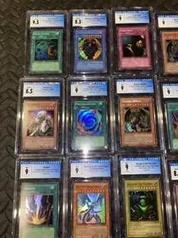 Yu-Gi-Oh! CGC GRADE LOB MRD SDY MRL etc. ALL ORIGINALS 2002-2006 1st Ed./Unlim - Image 2