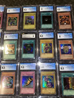 Yu-Gi-Oh! CGC GRADE LOB MRD SDY MRL etc. ALL ORIGINALS 2002-2006 1st Ed./Unlim - Image 3