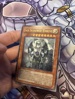 Yugioh Sky Scourge Enrise - FOTB-EN021 - Ultimate Rare - 1st Edition MP/LP (WNU) - Image 2