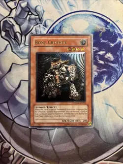 Yugioh Bone Crusher CRMS-EN083 Ultimate Rare Unlimited VLP (WNU) - Image 2