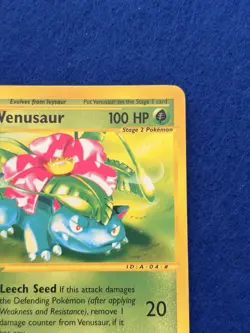 Pokemon Card - Venusaur Expedition 67/165 Rare Non-Holo - Image 3