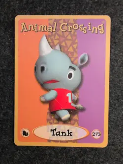 Animal Crossing Tank #273 e-Reader Card - LP/MP - Image 1