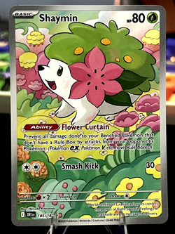 Shaymin 185/182 - Illustration Rare (SV10: Destined Rivals) NM Pokemon TCG Cards - Image 2
