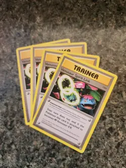 89/108 4X Venusaur Spirit Link - Evolutions - Uncommon Pokemon TCG Card p38 - Image 1