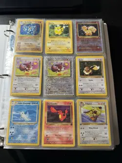 Vintage Pokemon Binder Collection - Over 300 Cards - Image 1