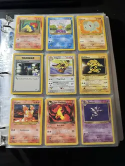 Vintage Pokemon Binder Collection - Over 300 Cards - Image 4