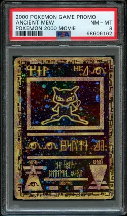 Pokemon | Ancient Mew | PSA 8 Near Mint | Movie 2000 Promo Graded Card - Image 1